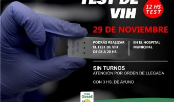 SE REALIZAR LA DUODCIMA CAMPAA CONTRA EL VIH